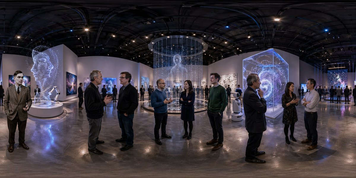 产品视觉 GPT Image 2 提示词：360 AI Art Gallery Panorama