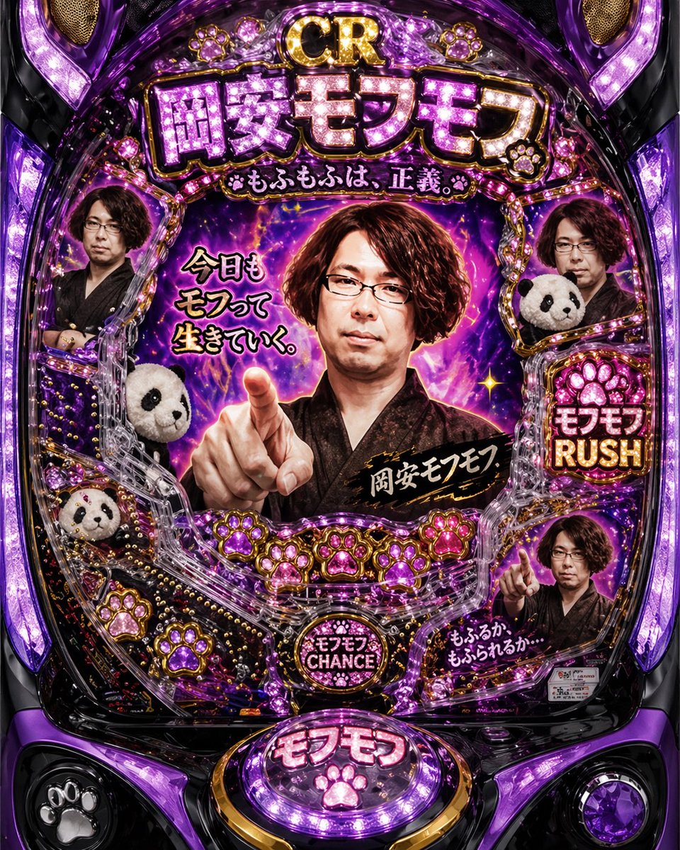 产品视觉 GPT Image 2 提示词：Absurd Purple Mofumofu Pachinko Machine