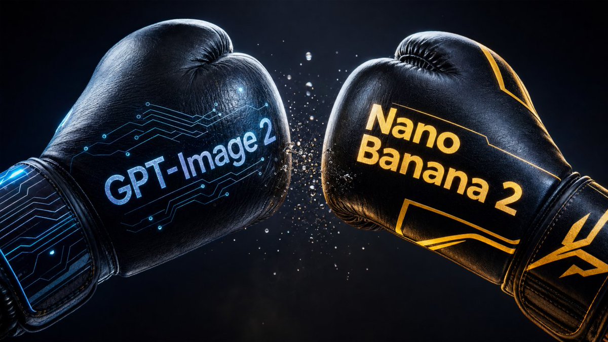 产品视觉 GPT Image 2 提示词：AI Boxing Gloves Showdown