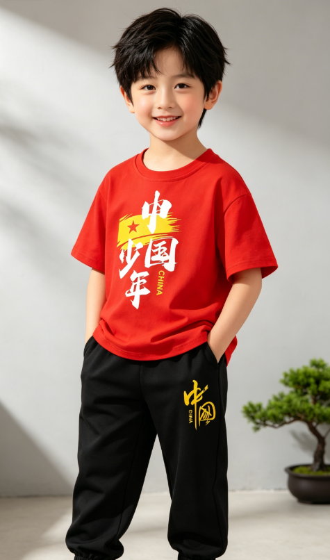 AI童装 GPT Image 2 提示词：男童穿搭 AI 童装提示词 1