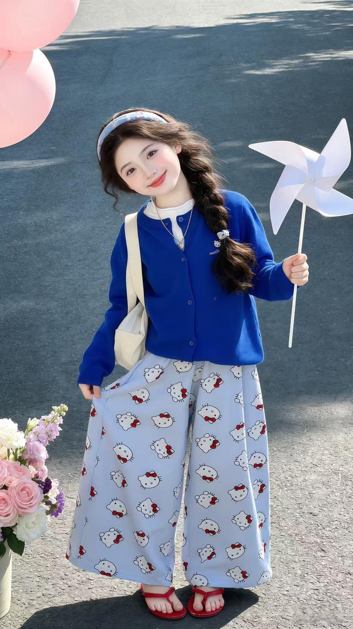 童装穿搭 GPT Image 2 提示词：女童穿搭 AI 童装提示词 4