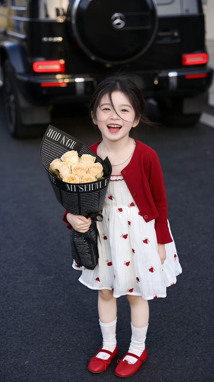 童装穿搭 GPT Image 2 提示词：女童穿搭 AI 童装提示词 7