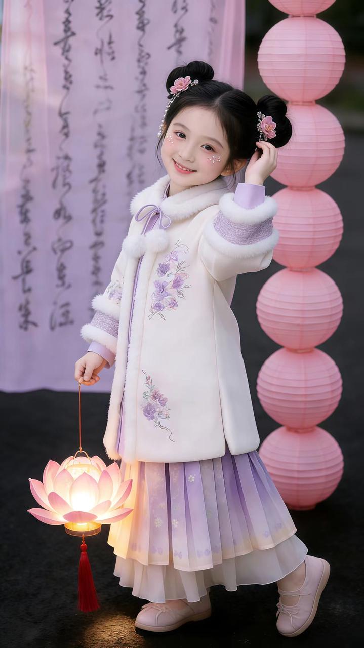 童装穿搭 GPT Image 2 提示词：新春童装 AI 童装提示词 5