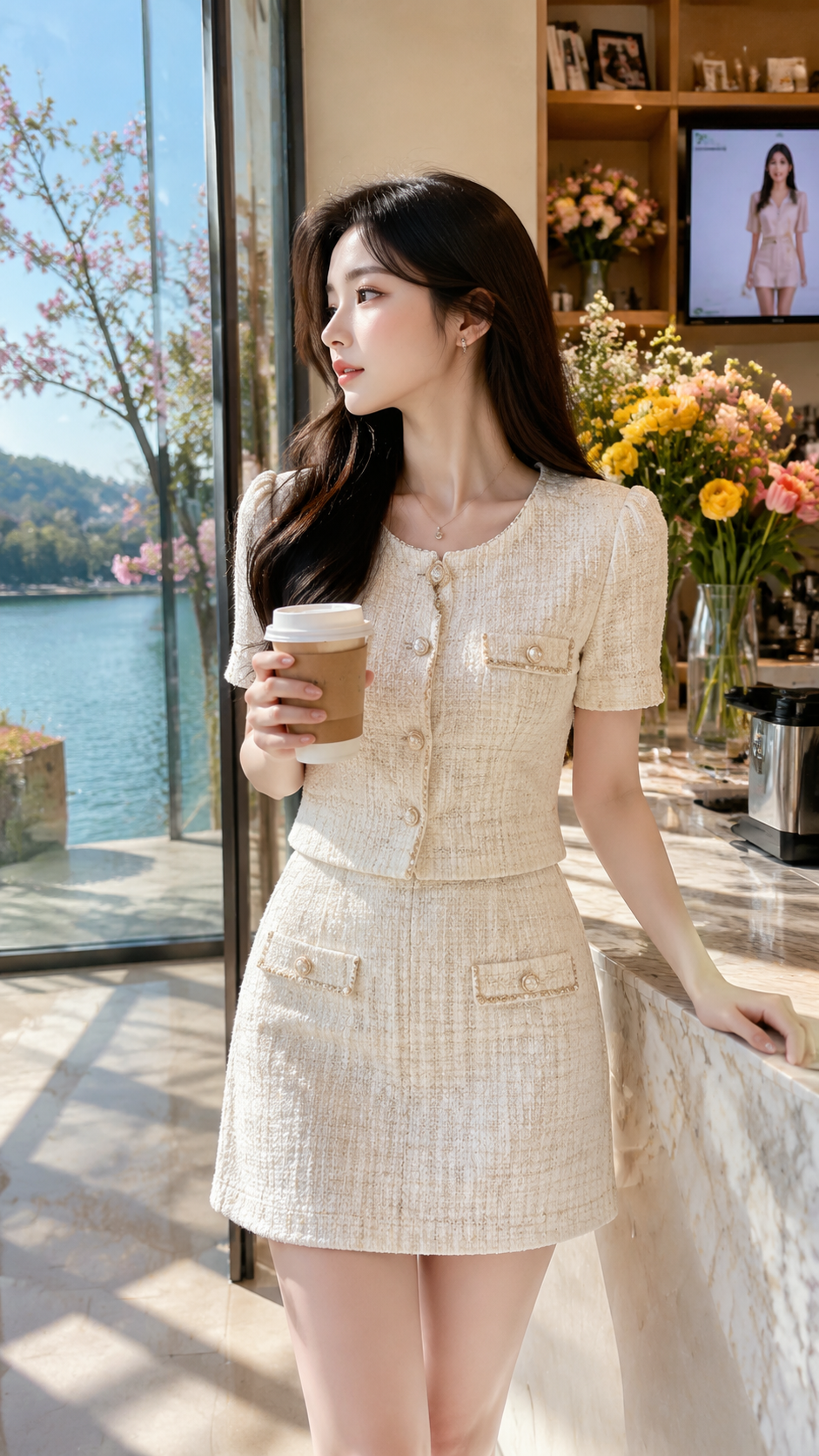 女装穿搭 GPT Image 2 提示词：通勤干练 AI 女装提示词