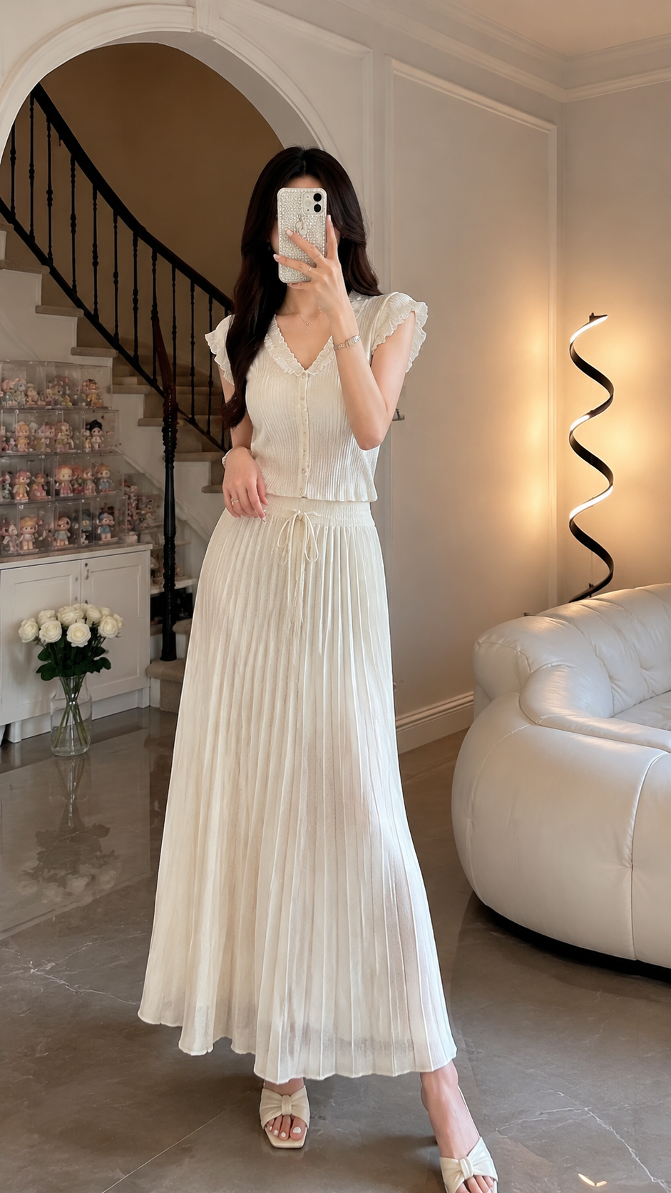 女装穿搭 GPT Image 2 提示词：甜美温柔 AI 女装提示词