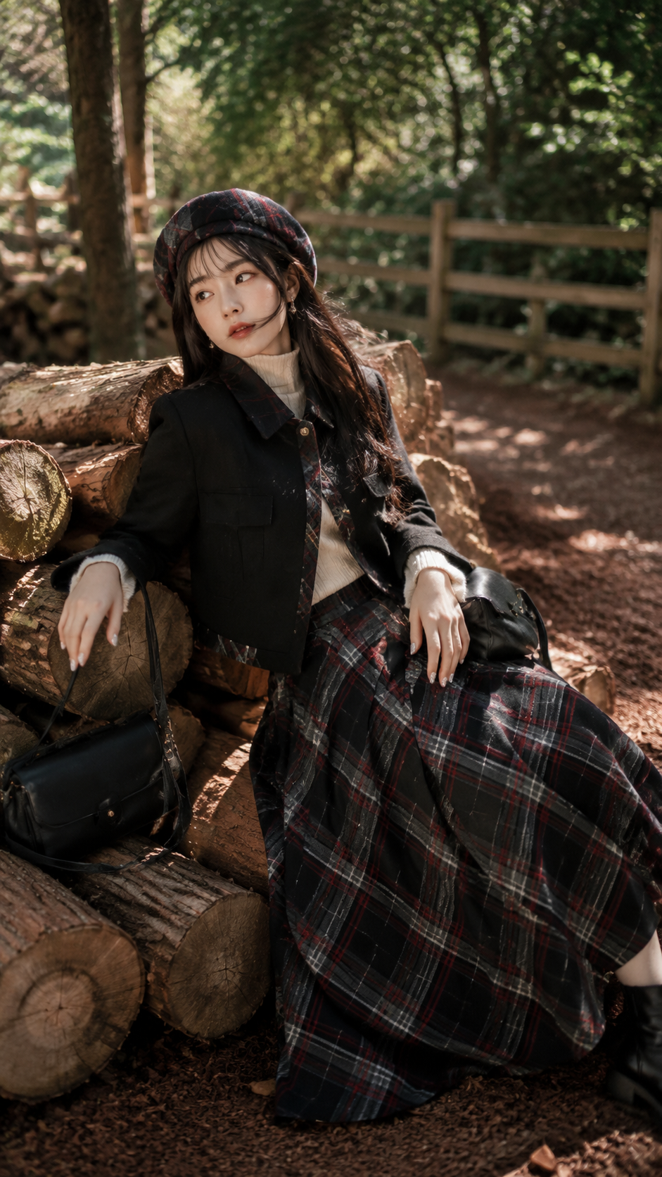 女装穿搭 GPT Image 2 提示词：复古森系户外 AI 女装提示词