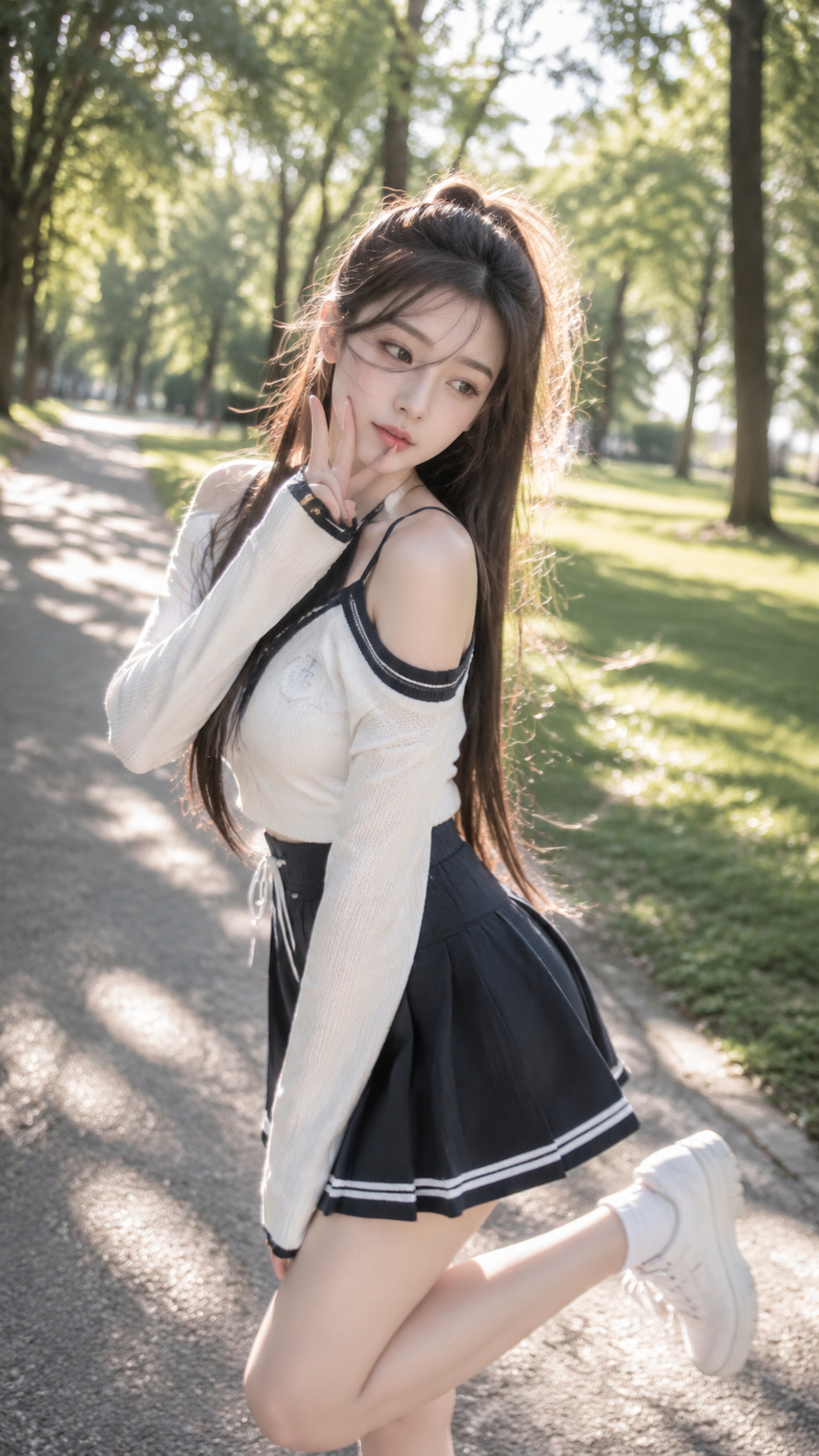 女装穿搭 GPT Image 2 提示词：春日清新 AI 女装提示词 4
