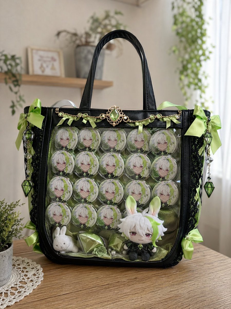 角色设定 GPT Image 2 提示词：Anime Character Ita-bag Creation