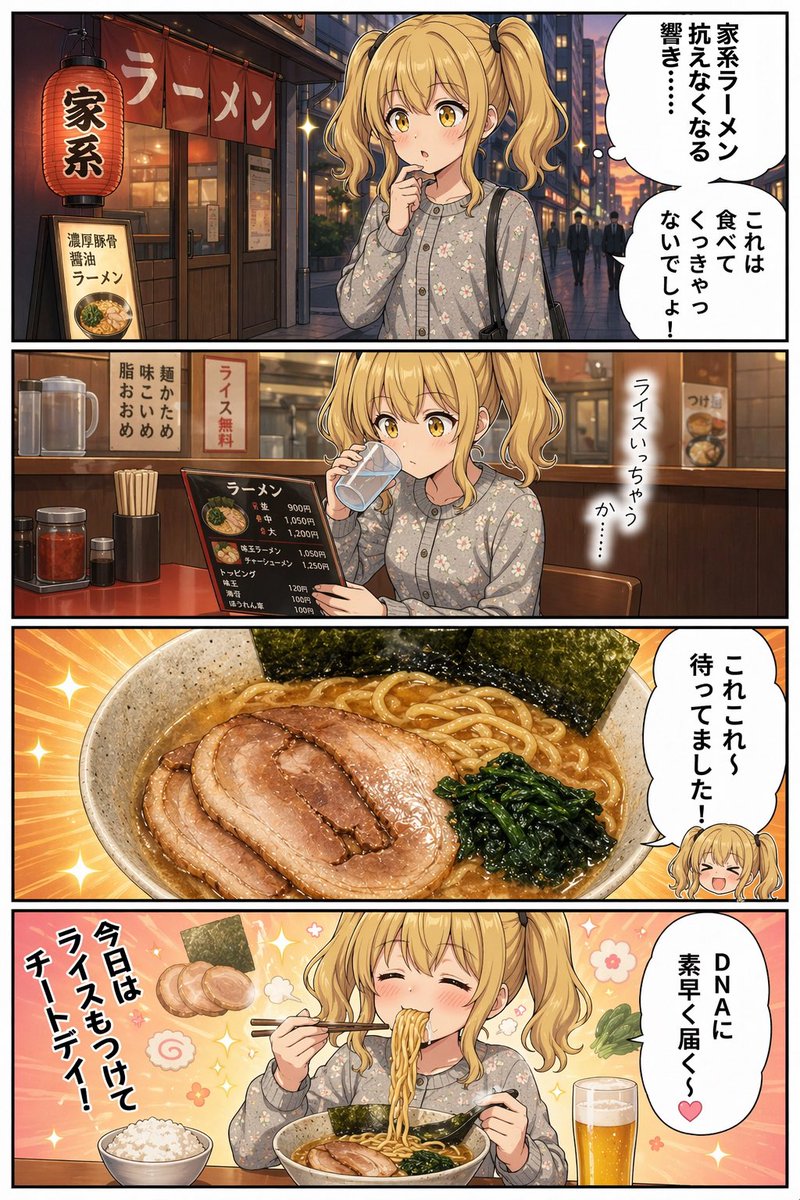 产品视觉 GPT Image 2 提示词：Anime Iekei Ramen Comic