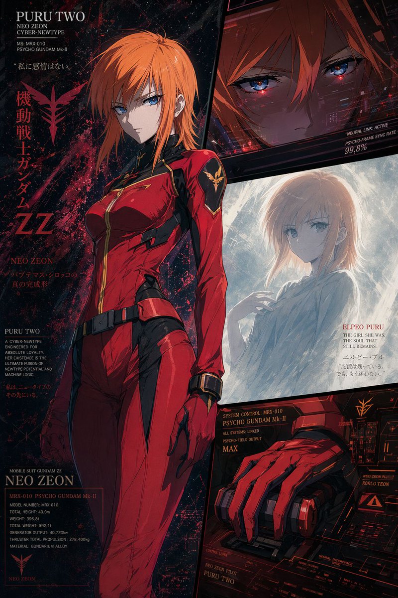 产品视觉 GPT Image 2 提示词：Anime Mecha Pilot Poster