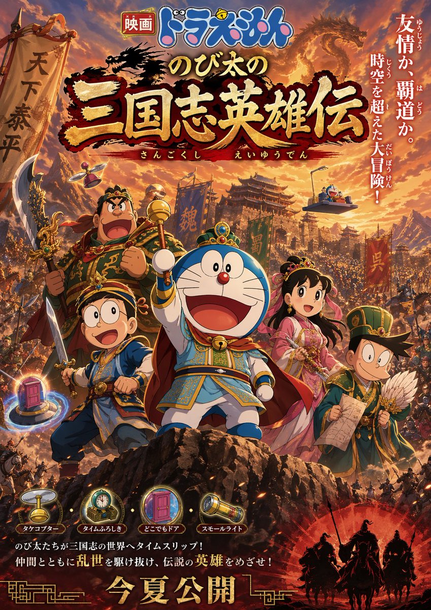 产品视觉 GPT Image 2 提示词：Anime movie poster generator