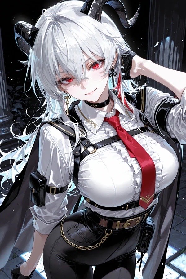 产品视觉 GPT Image 2 提示词：Anime Redraw of Original Horned Character