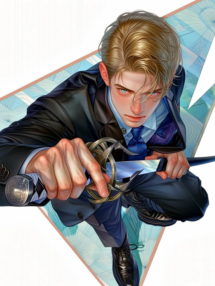 产品视觉 GPT Image 2 提示词：Anime Swordsman in Suit