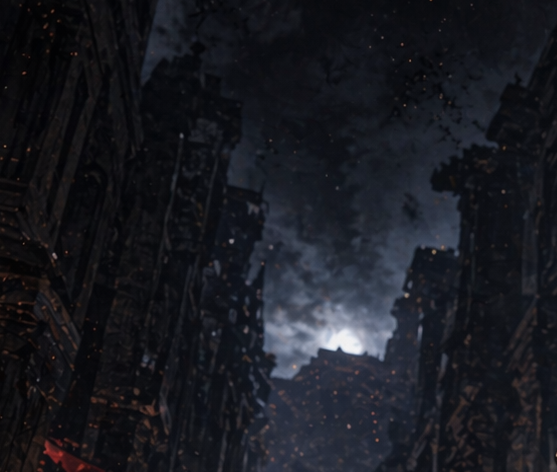 界面稿 GPT Image 2 提示词：Apocalyptic Ruined City Street
