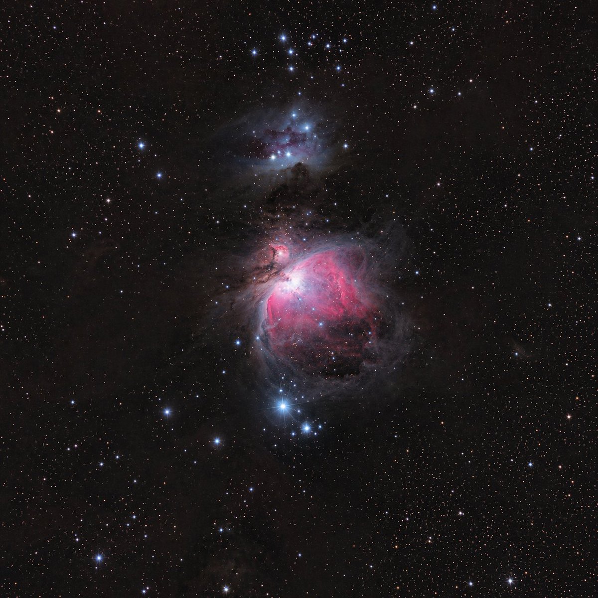 创意灵感 GPT Image 2 提示词：Astronomical Orion Nebula Generation