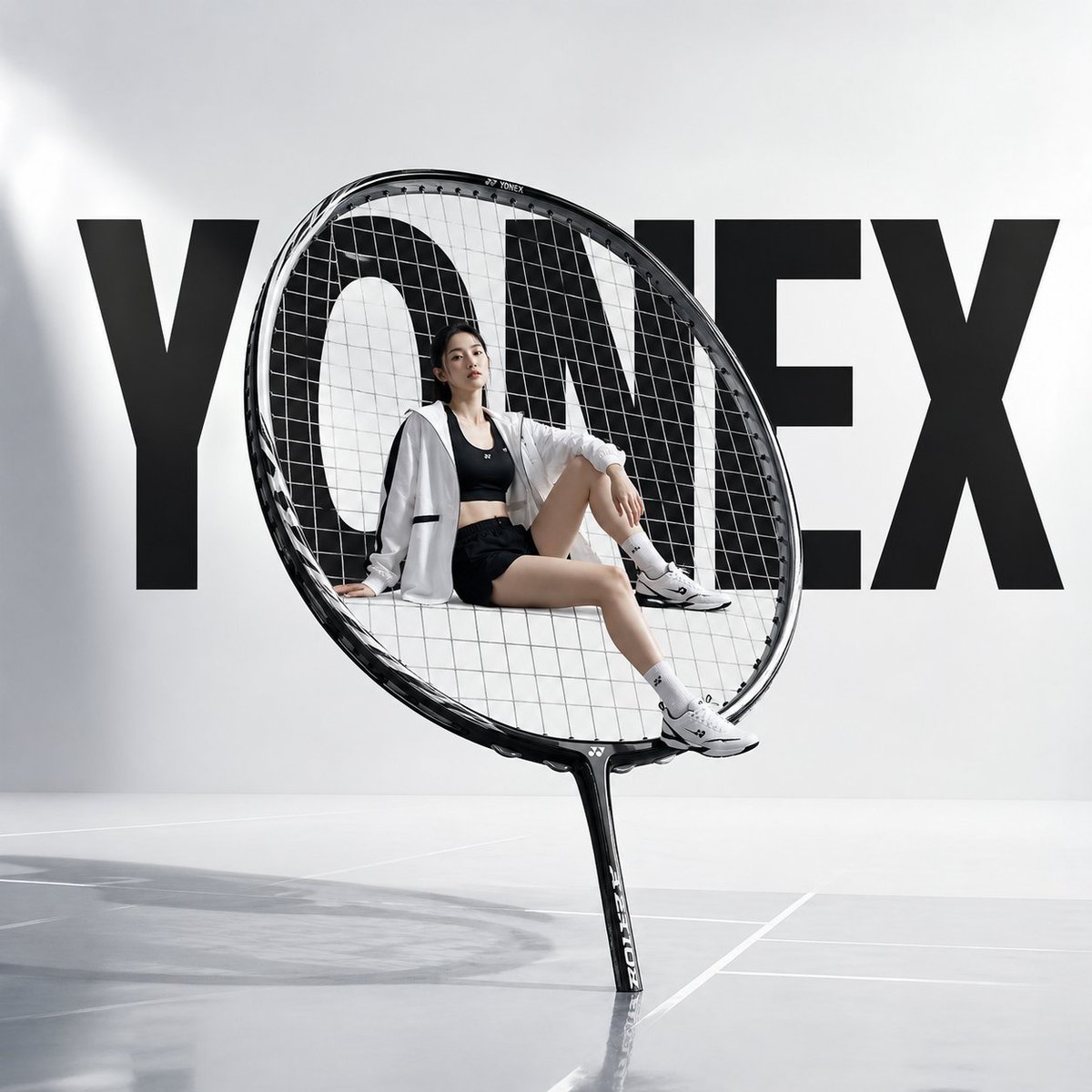 产品视觉 GPT Image 2 提示词：Avant-garde Sports Advertisement