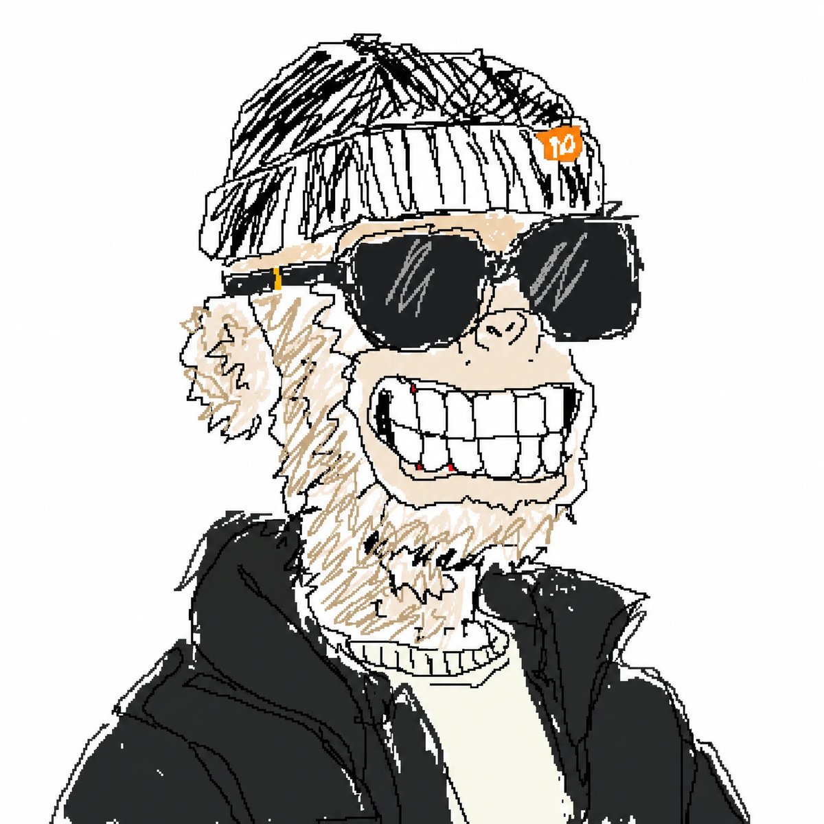 产品视觉 GPT Image 2 提示词：Bad MS Paint Meme Portrait