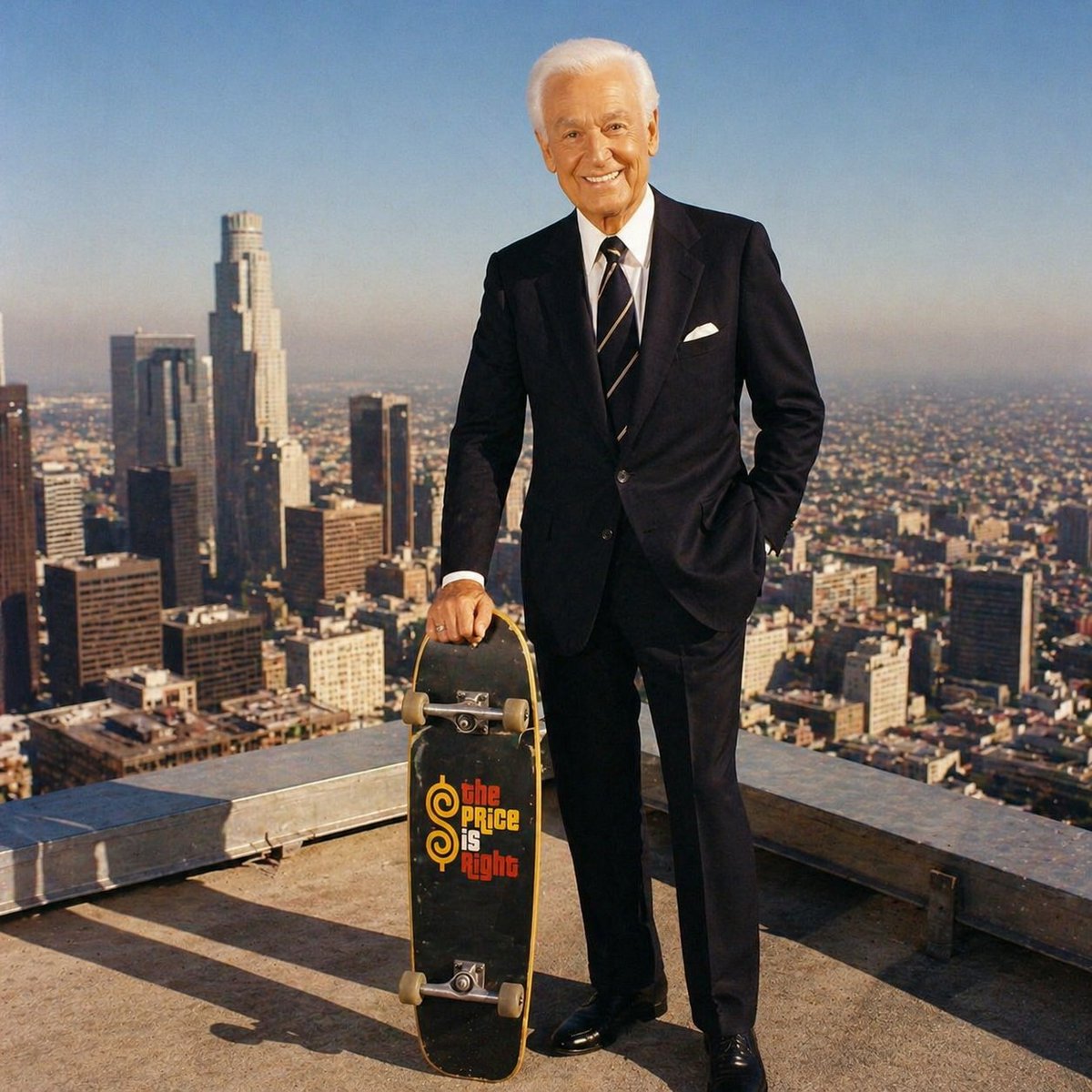 界面稿 GPT Image 2 提示词：Bob Barker Skyscraper Portrait