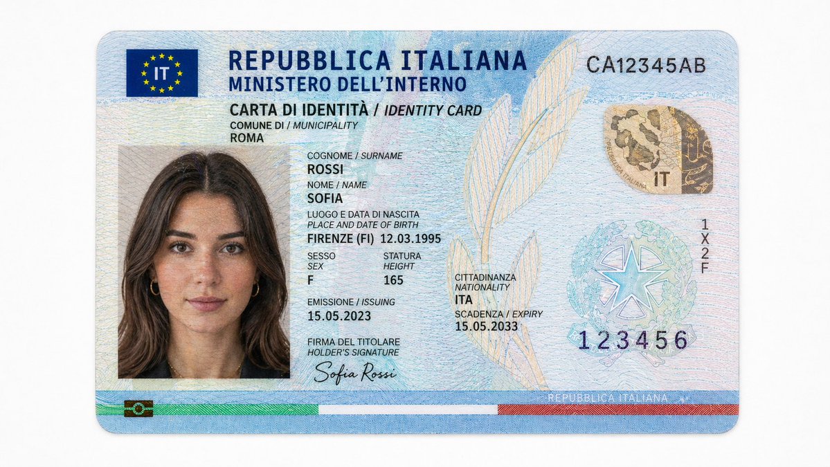 信息图 GPT Image 2 提示词：Canadian Citizenship Card Mockup