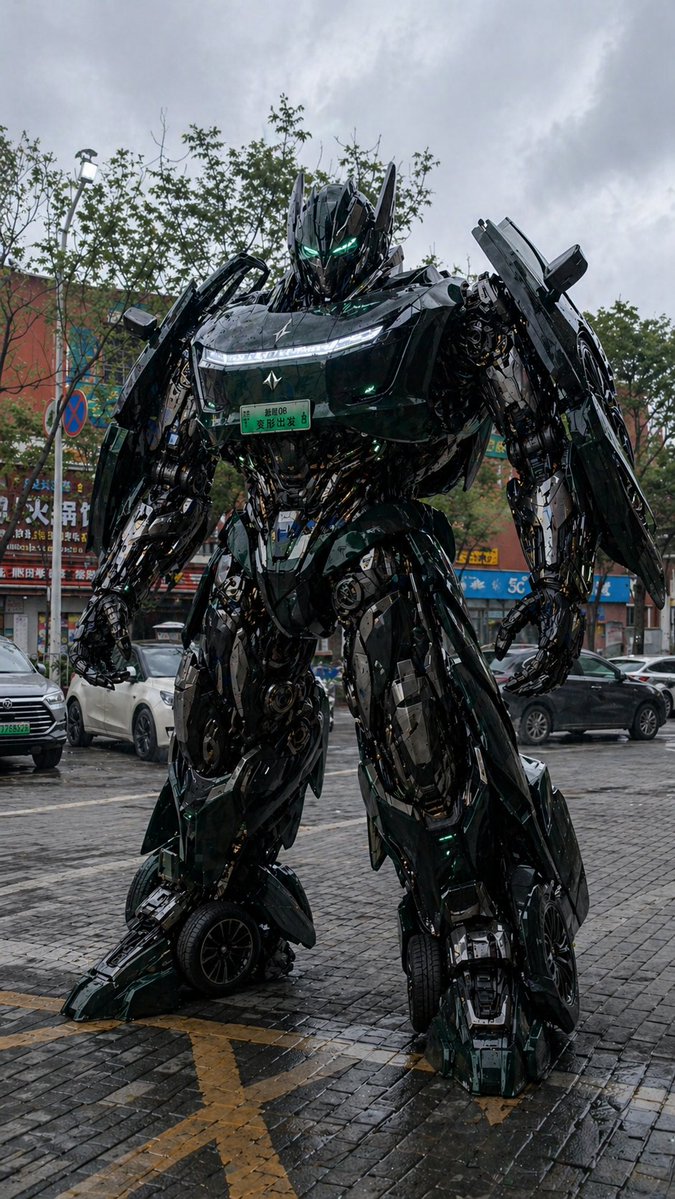 界面稿 GPT Image 2 提示词：Car Transformation Prompt