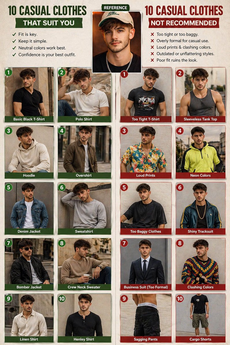 产品视觉 GPT Image 2 提示词：Casual fashion lookbook poster prompt