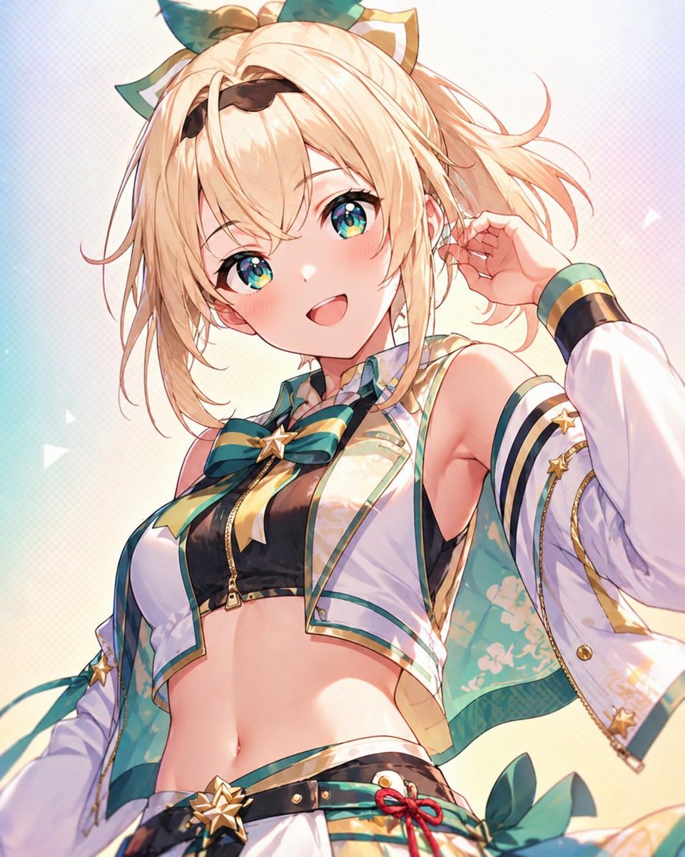 界面稿 GPT Image 2 提示词：Censored Anime Idol Portrait