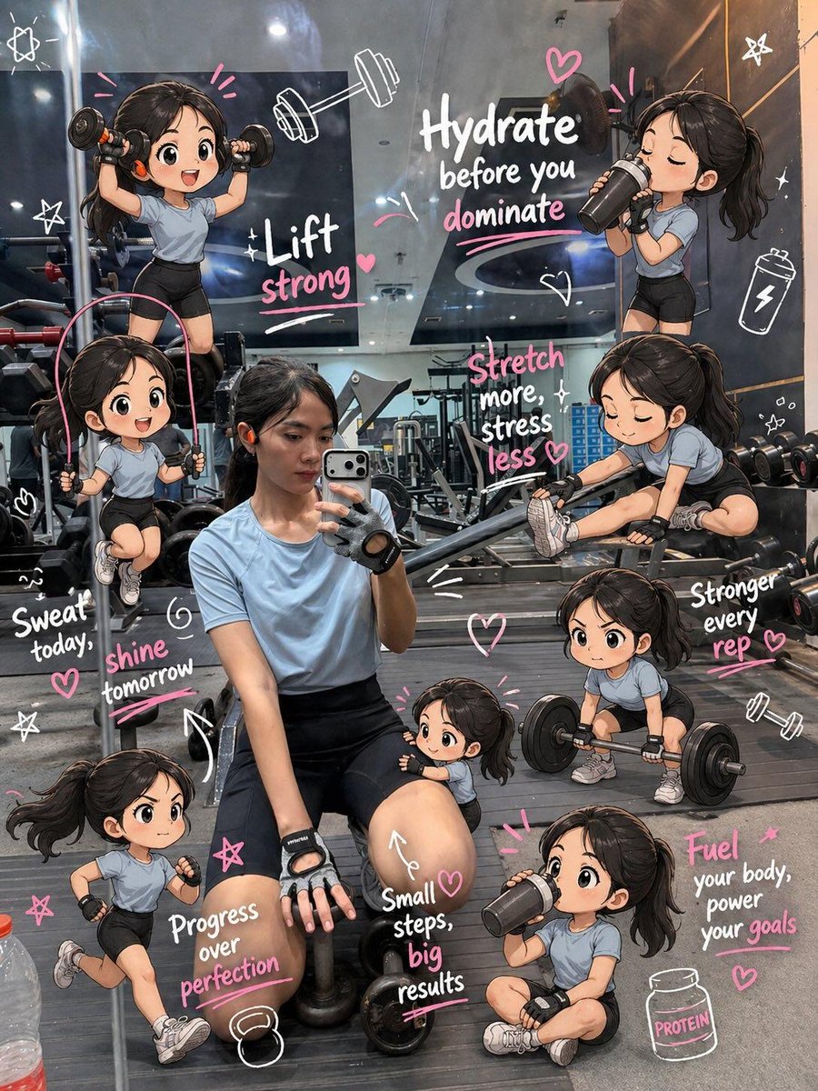角色设定 GPT Image 2 提示词：Chibi Mini Versions Photo Edit