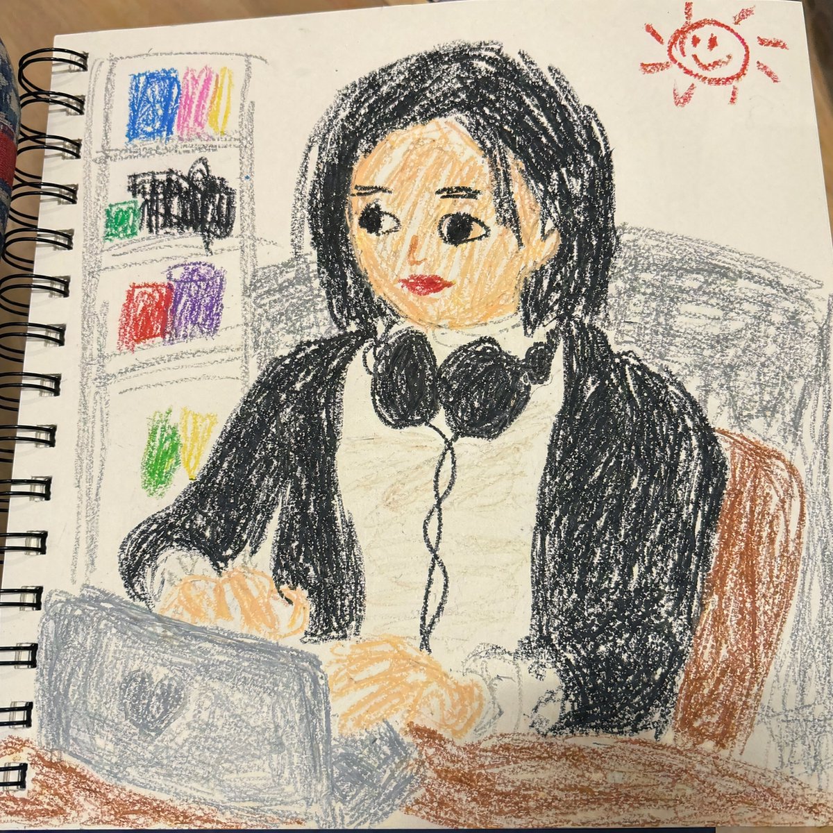 创意灵感 GPT Image 2 提示词：Child Crayon Drawing Filter