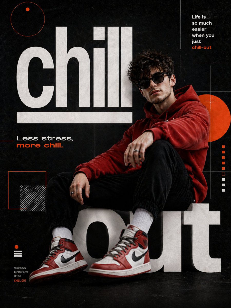 产品视觉 GPT Image 2 提示词：Chill-out Cinematic Poster