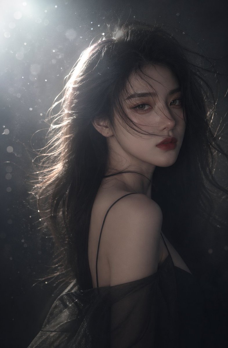 产品视觉 GPT Image 2 提示词：Cinematic Backlit Woman Portrait