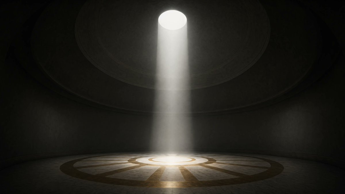 产品视觉 GPT Image 2 提示词：Cinematic Circular Chamber Spotlight