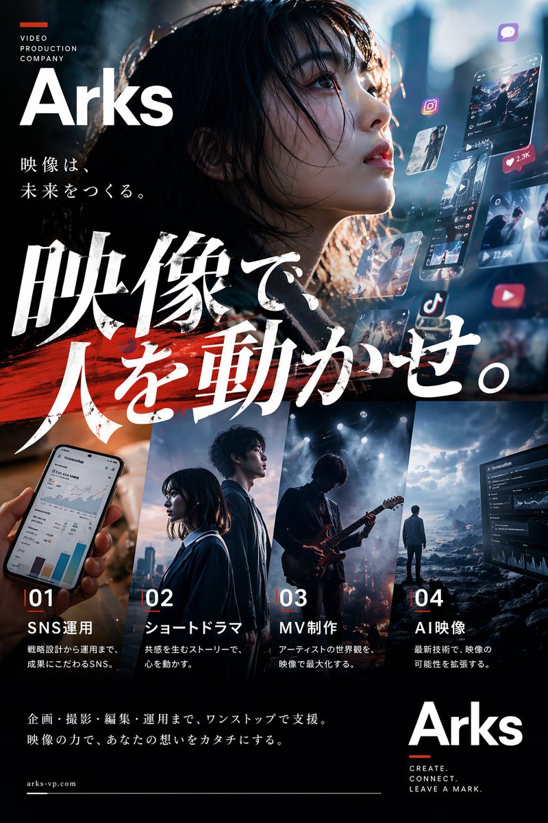 产品视觉 GPT Image 2 提示词：Cinematic Japanese Agency Poster