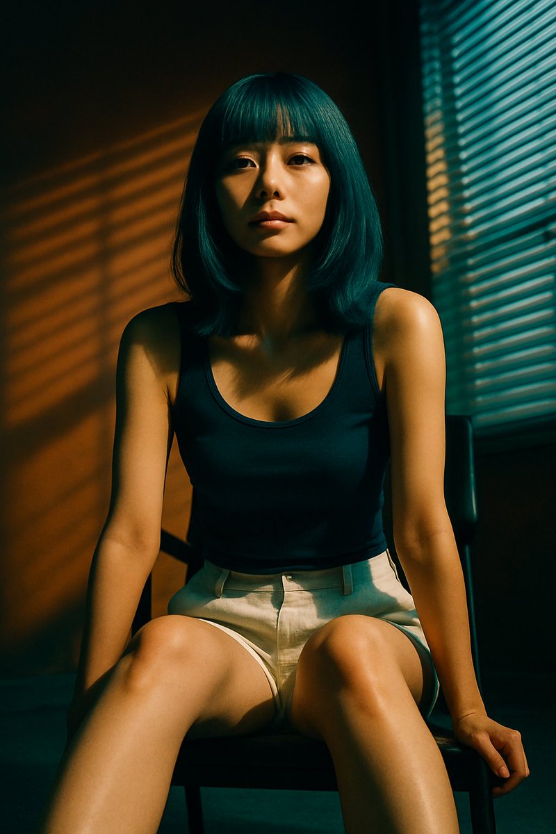 角色设定 GPT Image 2 提示词：Cinematic Portrait with Blind Shadows