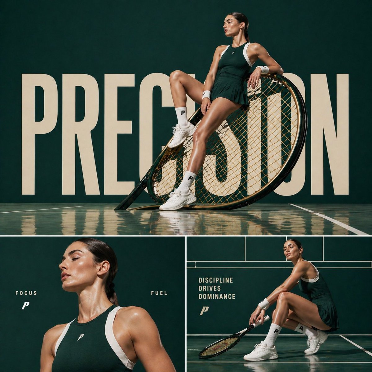 产品视觉 GPT Image 2 提示词：Cinematic sports fashion collage prompt