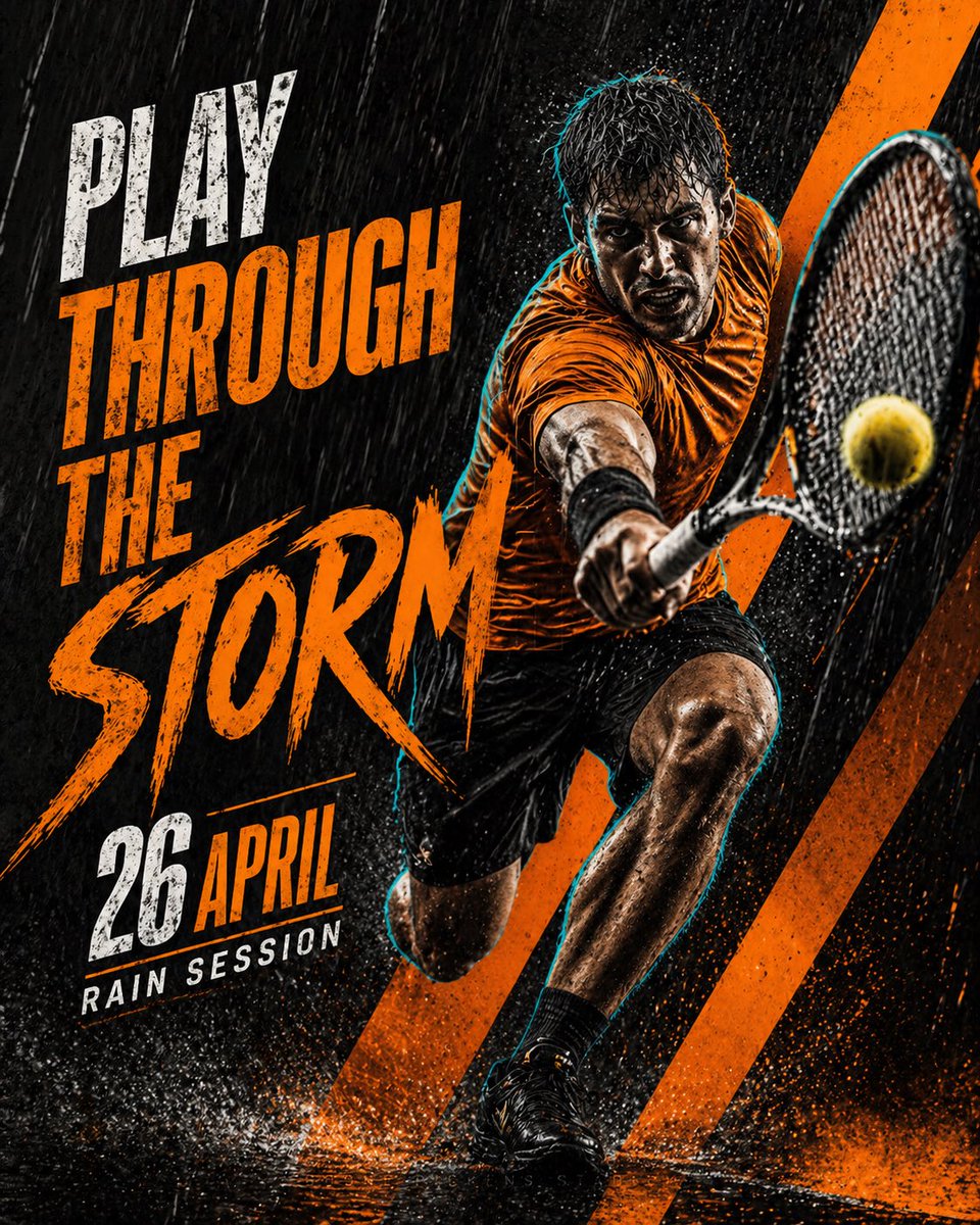 产品视觉 GPT Image 2 提示词：Cinematic Tennis Sports Poster
