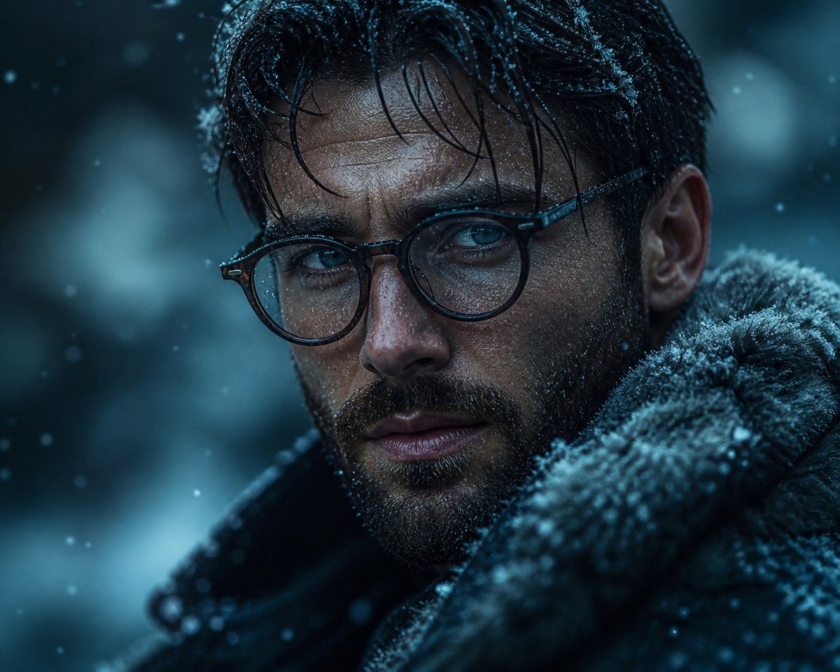 角色设定 GPT Image 2 提示词：Cinematic Winter Portrait