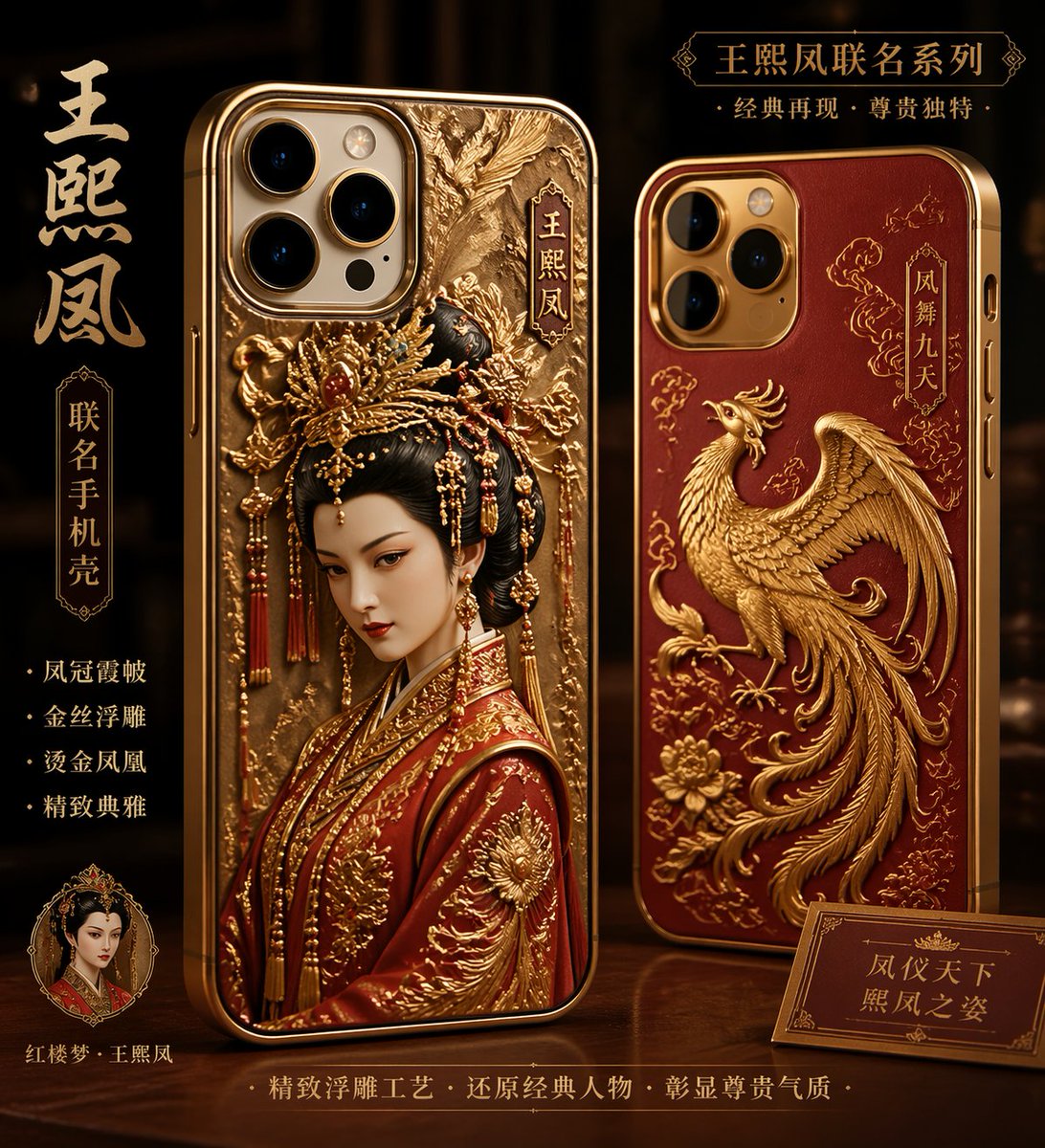 产品视觉 GPT Image 2 提示词：Classical Chinese Phone Case Design
