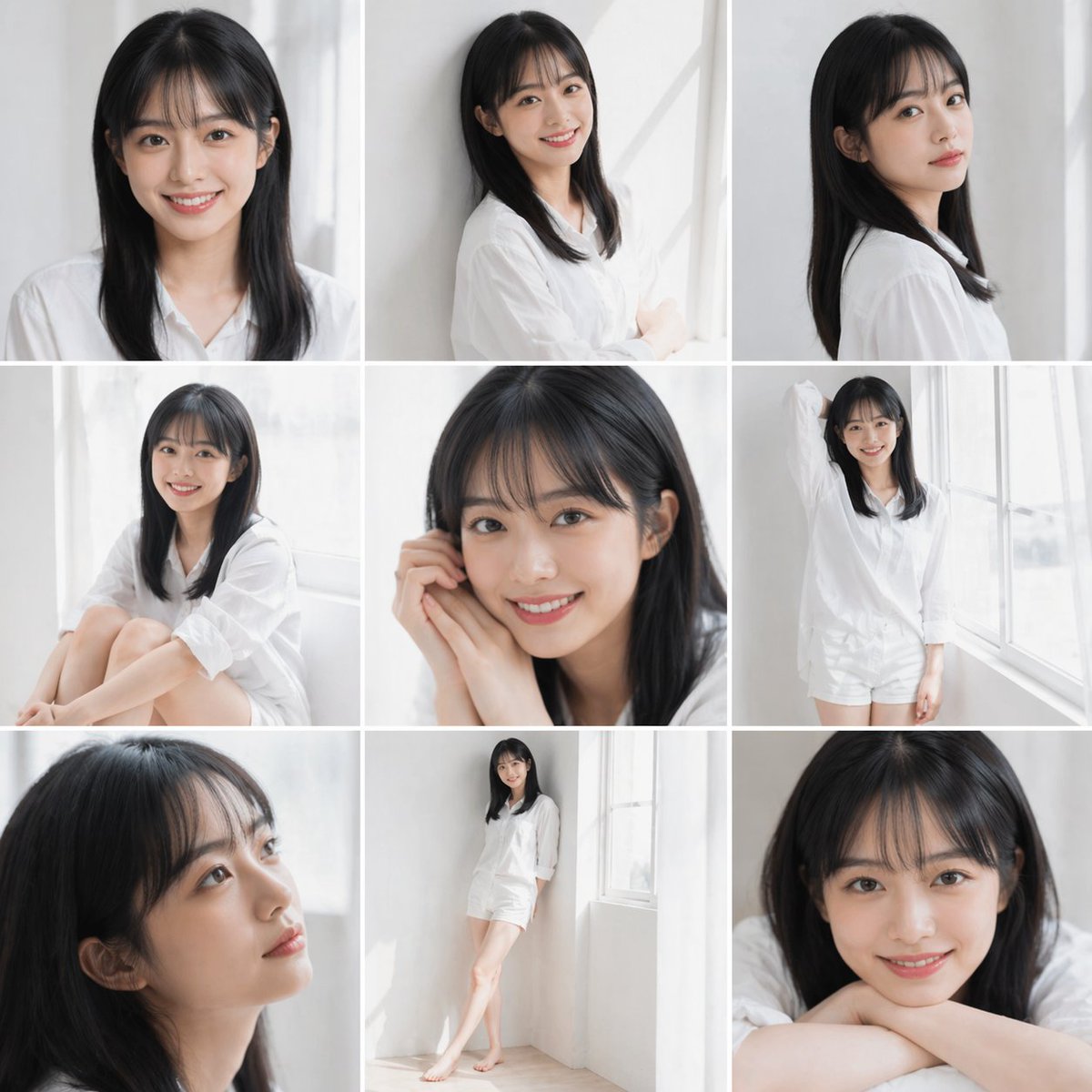 角色设定 GPT Image 2 提示词：Clean Japanese/Korean Style Photoshoot