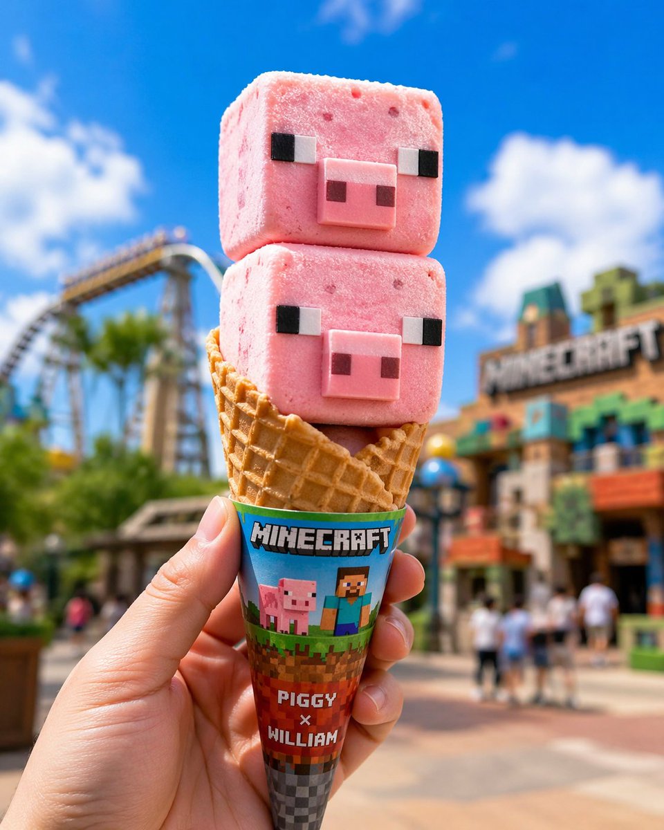 产品视觉 GPT Image 2 提示词：Co-branded IP Ice Cream Design