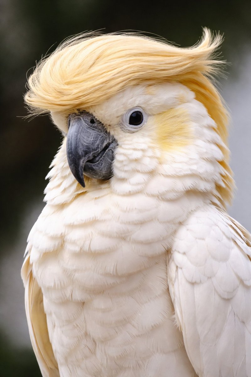 界面稿 GPT Image 2 提示词：Cockatoo with a Comb-Over
