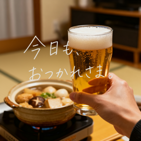 故事绘本 GPT Image 2 提示词：Cozy Beer Toast with Oden