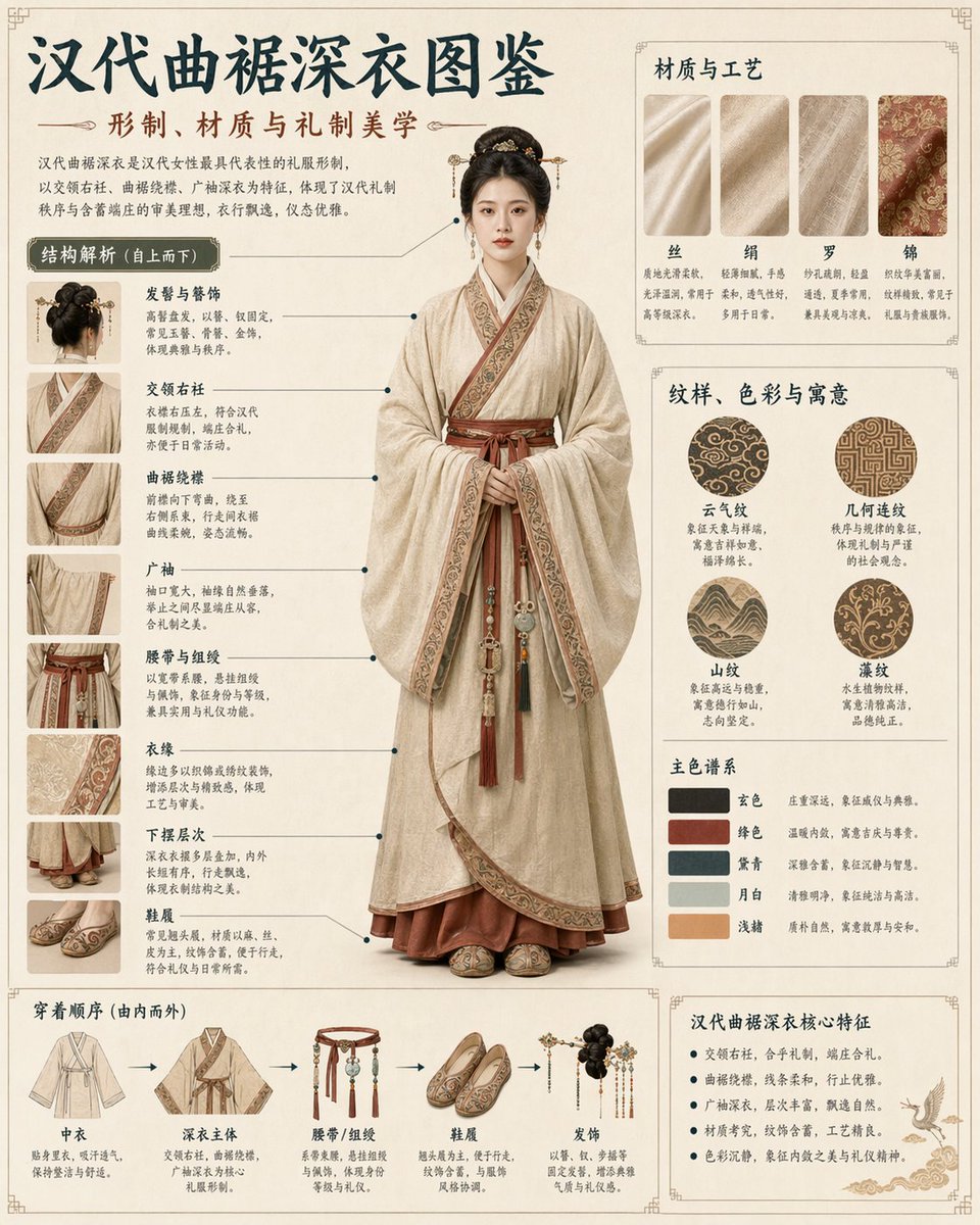 信息图 GPT Image 2 提示词：Cultural Garment Infographic