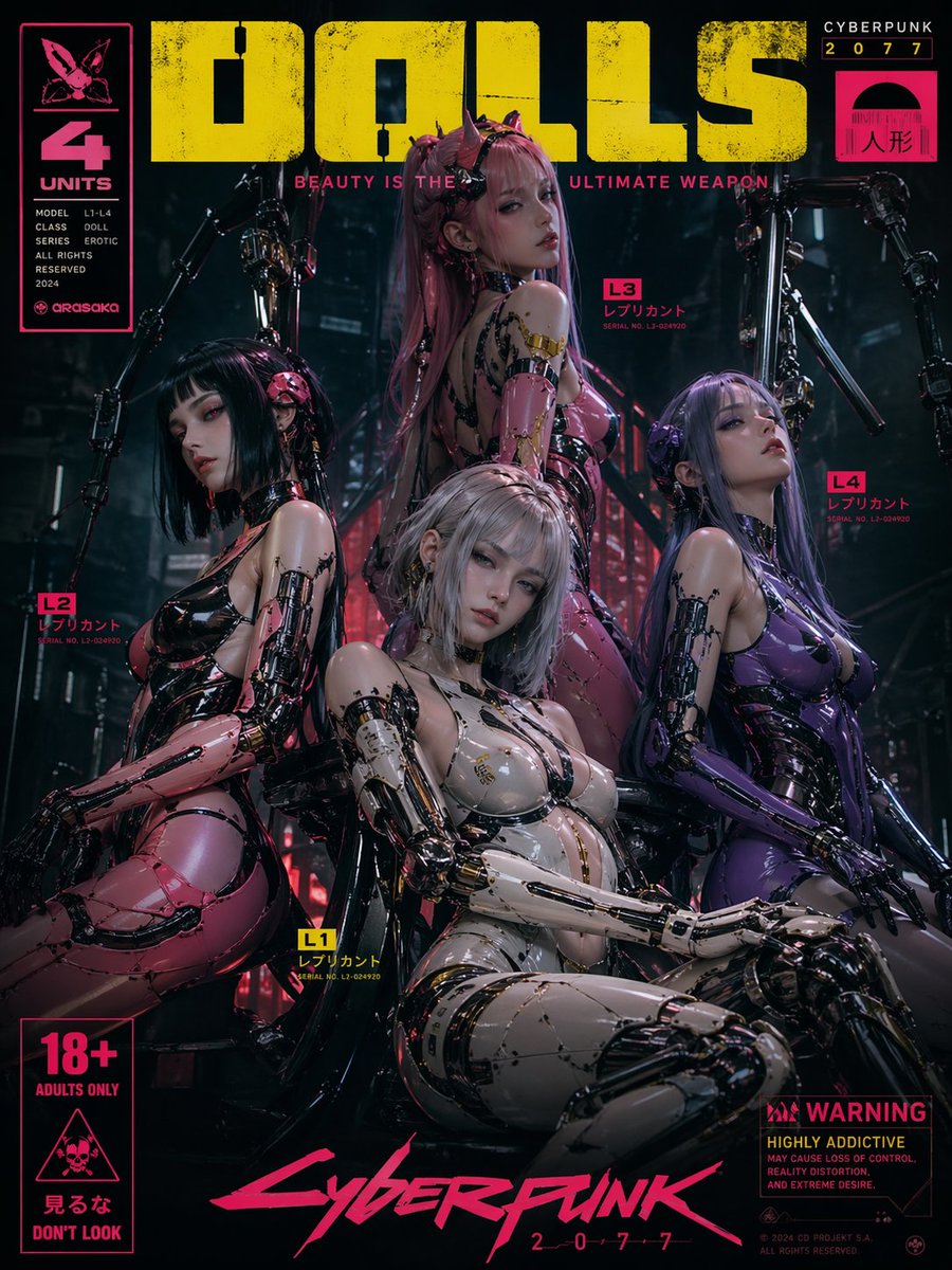 产品视觉 GPT Image 2 提示词：Cyberpunk 2077 Puppet Poster