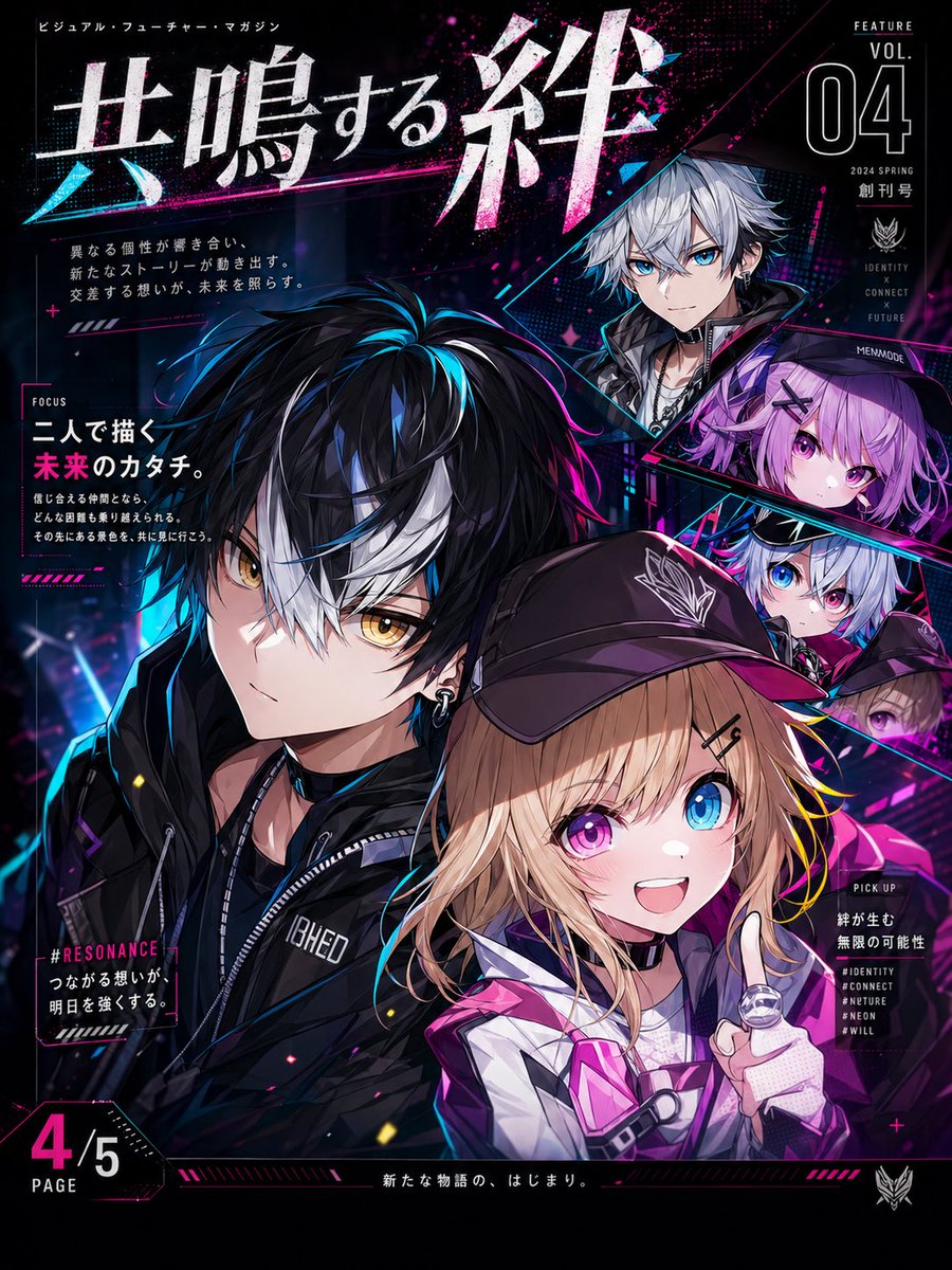 产品视觉 GPT Image 2 提示词：Cyberpunk Anime Magazine Cover