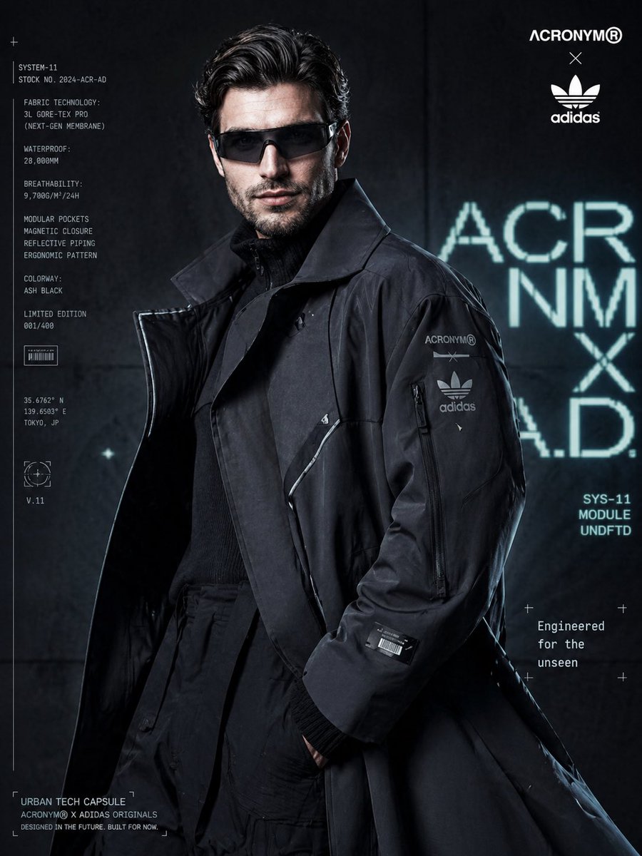 产品视觉 GPT Image 2 提示词：Cyberpunk Fashion Campaign Poster