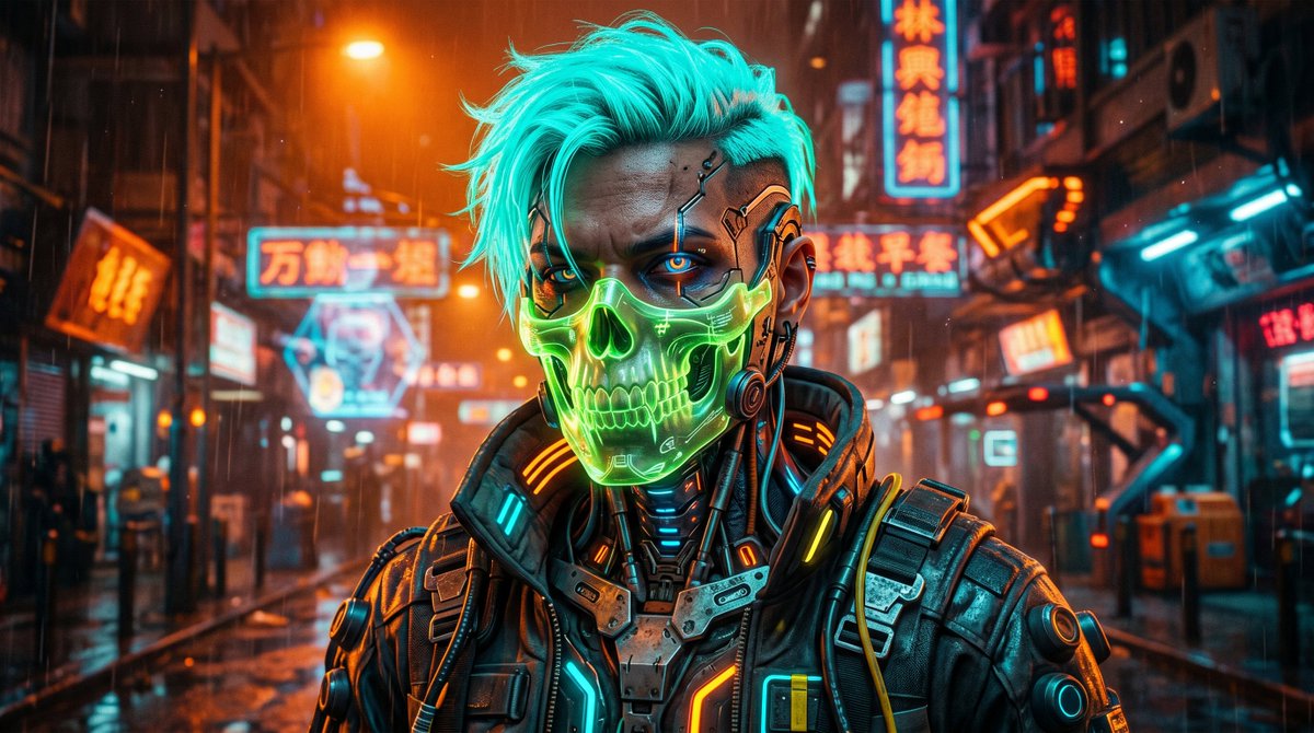角色设定 GPT Image 2 提示词：Cyberpunk Neon Alley Portrait