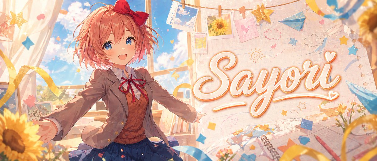 产品视觉 GPT Image 2 提示词：Dreamy Anime Sayori Banner
