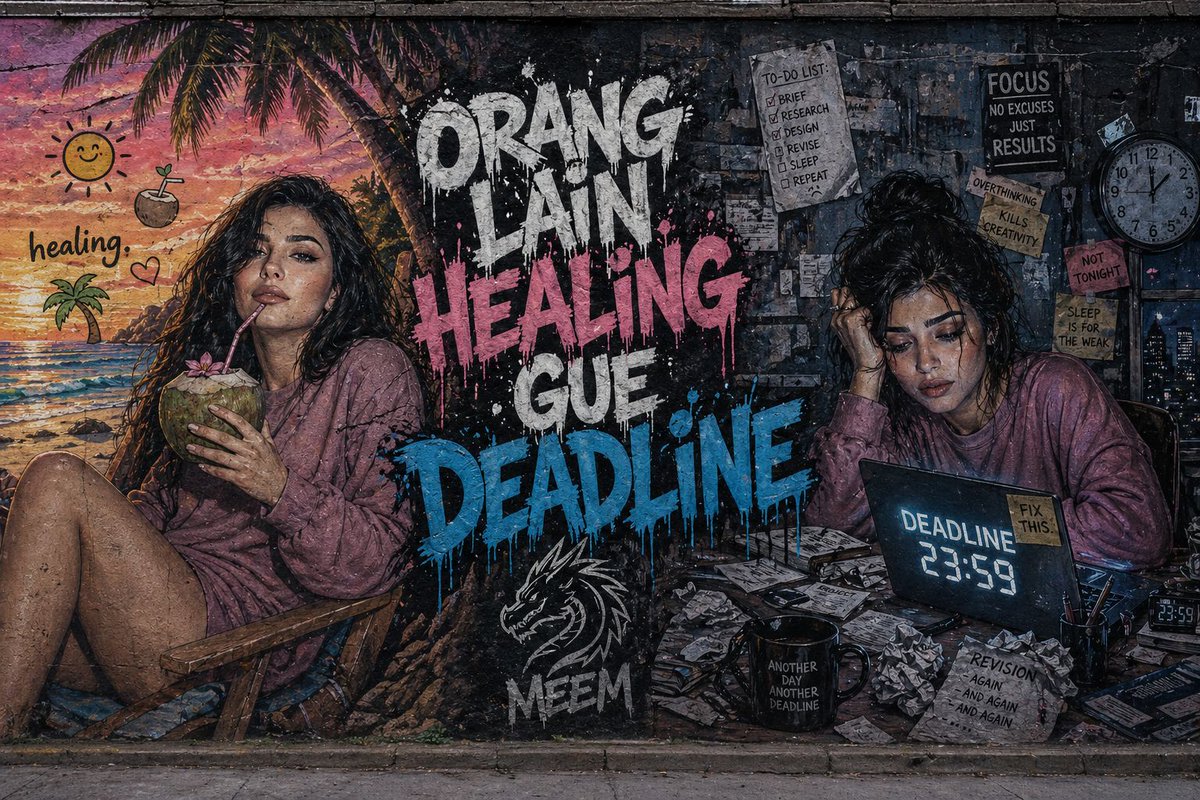 界面稿 GPT Image 2 提示词：Dual-Concept Street Art Mural