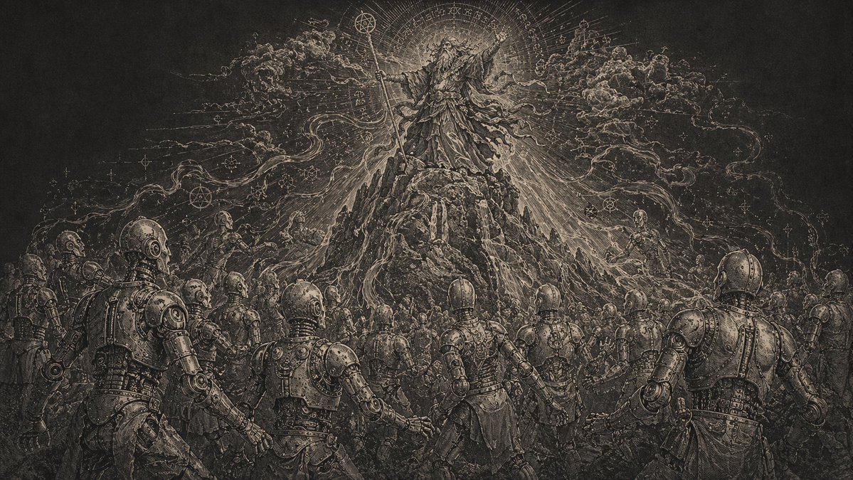 创意灵感 GPT Image 2 提示词：Dürer Style Sorcery Prompt