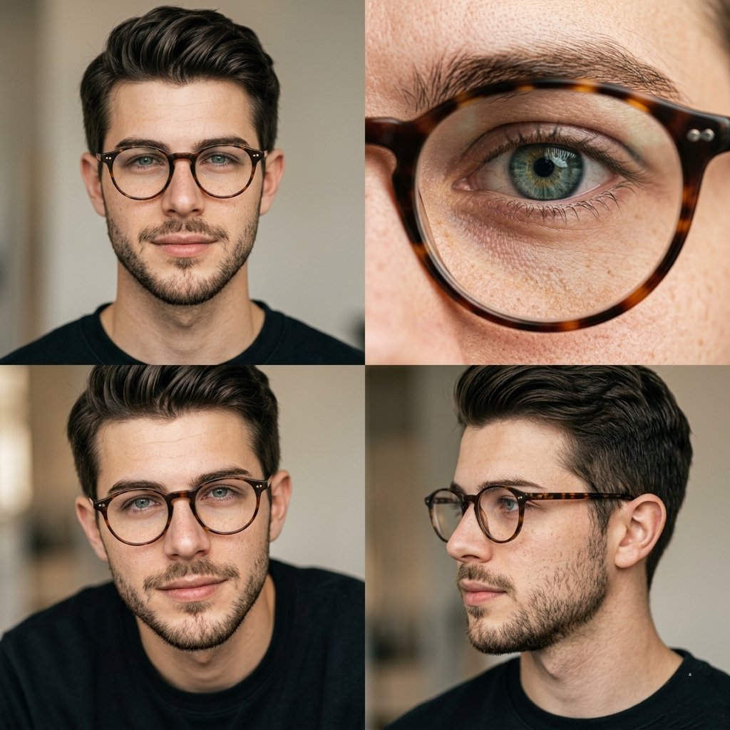 角色设定 GPT Image 2 提示词：Editorial Portrait 2x2 Grid